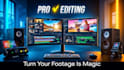 cinematic video editing for travel, vlog, or event videos