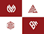 create timeless monogram, initial letter logo for your brand