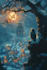 illustrate fantasy book cover and ebook cover