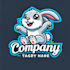 do make rabbit mascot logo design with 1 day delivery