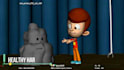make 3d game animation with the  character  provided by you
