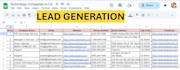 do google map b2b lead generation, data collection and typing