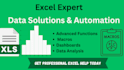 be your professional microsoft excel specialist
