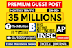 write and publish 20 guest post on news premium guest posting backlink services