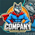 do design superhero wolf mascot logo with unlimited review