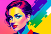 make a beautiful wpap pop art portrait