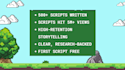 write viral minecraft and pokémon scripts that blow up