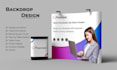 design trade show booth, backdrop and exhibition stand