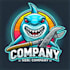 do create creative shark mascot logo with unlimited revisions