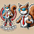 do make cool squirrel mascot logo with unlimited review