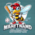 do make mosquito baseball mascot design with express delivery