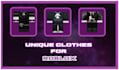 create you a set of clothes for roblox