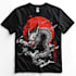 make unique tshirt design dark art japanese illustration