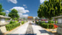 design oriental,chinese,southeast garden,patio, park,square with 3d,cad,plan