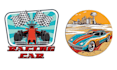 design custom summer racing car logo