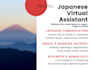 be your japanese virtual assistant and customer support