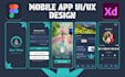 do mobile ui ux design , app ui ux, figma app ui ux design