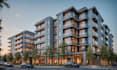 design apartment building, office building, high rise building and render