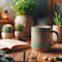 unique custom coffee mug design art for you
