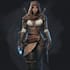 do star wars, game character or sci fi game character art for you
