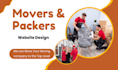 creat movers and packers logistics, moving company, website,