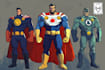 design original superhero character