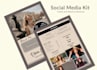 design professional media kit for influencers