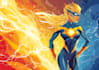 do an amazing superhero cartoon characters