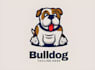 design bulldogs baseball team logo