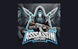 create awesome assassin mascot logo with free source files