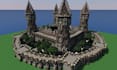 build minecraft castle, villages, base, hubs, spawns, house
