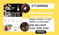 design wine shopify store liquor store winery store red wine brewery website