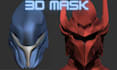 do 3d mask 3d helmet halloween masks  for 3d printing