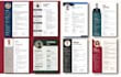 make professional CV, infographic resume, cover letter design on canva