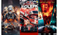 design poster for racing car, f1, motogp, karting, motocross and nascar
