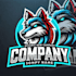 make dynamic animated wolf mascot logo with unlimited review