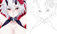 live 2d vtuber model live2d vtuber model rigging vtuber model oc live facerig