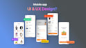 do custom mobile app UI UX design and wireframing in figma