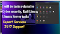 do jobs related to wazuh, soc, siem, vapt, forensics and write report