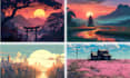 create stunning anime backgrounds style visual novel bg 2d scenery art
