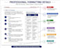 professionally format PDF, word and excel documents