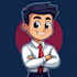 design a 2d cartoon character