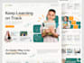 design educational lms elearning learndash school website