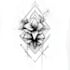 create sleeve tattoo design in geometric style