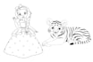 draw coloring children book illustration