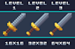make pixel art of characters, game assets and portraits