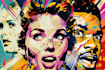 draw a vector pop art illustration from art