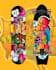 create graffiti design for skateboard deck