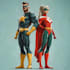 make super hero character design