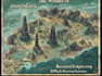 illustrate medieval fantasy and sci fi maps